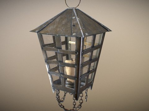 Industrial Wind Chandelier Candlestick Lamp