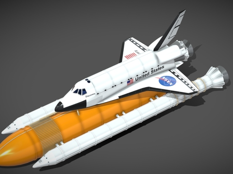 Space Shuttle Rocket Missile