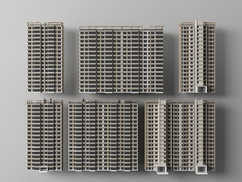 high-rise residential building components