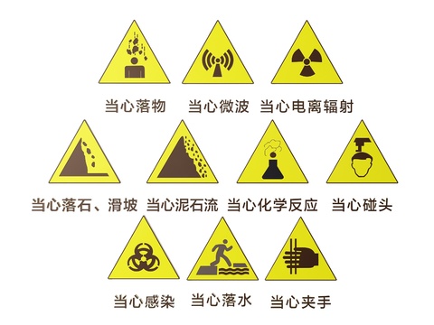 Factory Signs Warning Signs Identification Signs