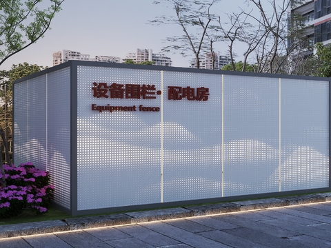 Appearance of equipment enclosure power distribution room