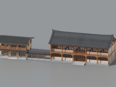 Chinese Folk Ancient Building