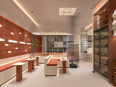 Modern Dessert Shop Bakery