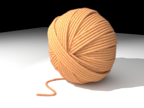 camel wool ball