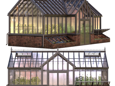 Garden Greenhouse Flower House Sun Room