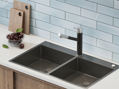 Stainless steel sink dish basin under counter basin