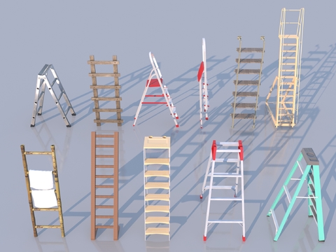 Ladder Climbing Ladder Escalator Folding Ladder