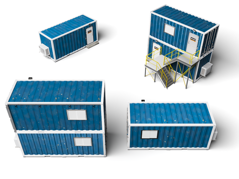 SITE OFFICE CONTAINER ROOM