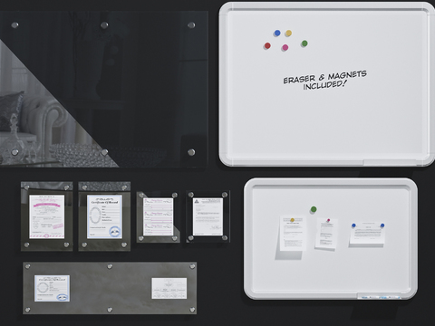 Office Supplies Whiteboard Display Board Note Board