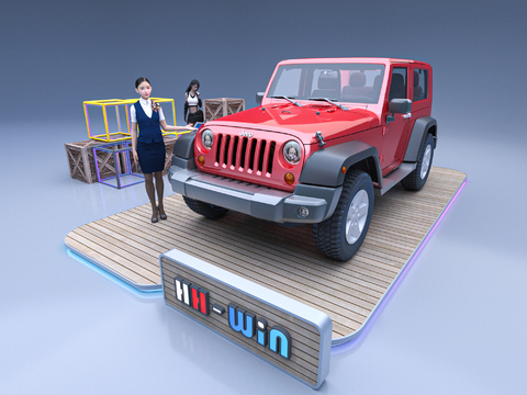 Jeep Car Booth Roadshow