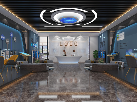 Modern Hall Lobby