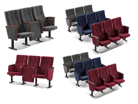 Nordic Rank Chair Public Seat Cinema Chair