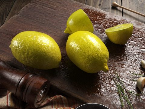 lemon fruits and vegetables