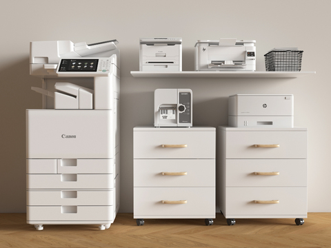 File Cabinet Copier Printer