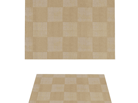 Gan Rugs Check Carpet Square Blanket