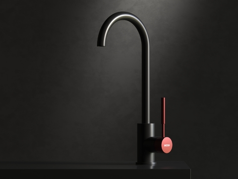 Hot and cold faucet