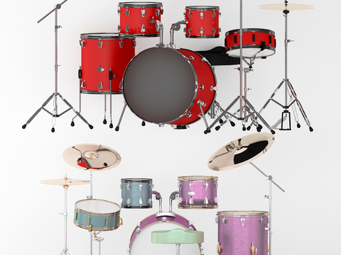 drum set music equipment