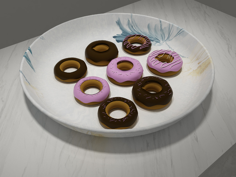 Food Dessert Donuts