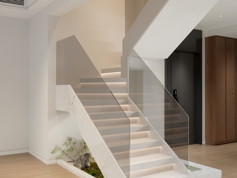 Modern Staircase Hanging Staircase