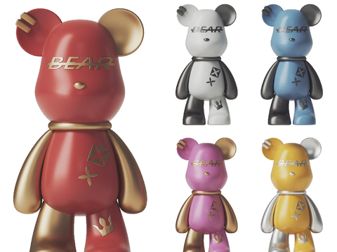 Violence Bear Doll Art Toy