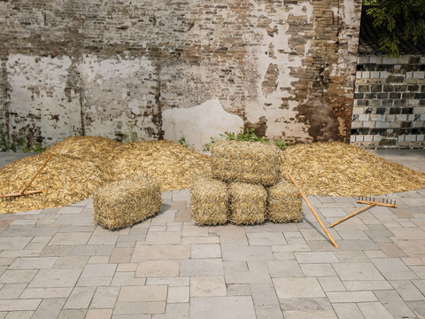 Grain Stacks of Straw