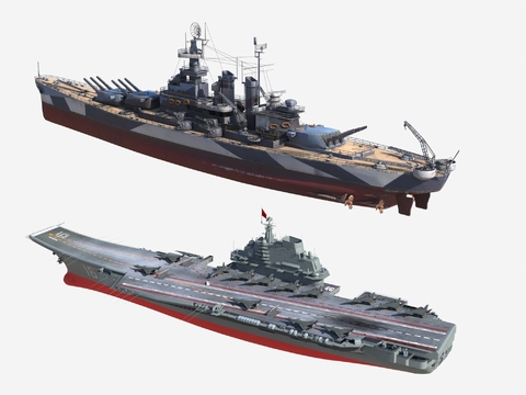 modern warship aircraft carrier