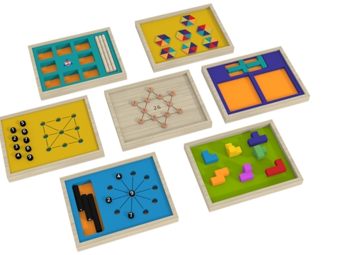 Board puzzle game thinking toy