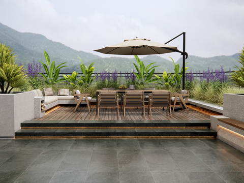 Roof garden Balcony Terrace