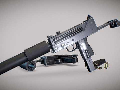 Gun silencer gun pistol