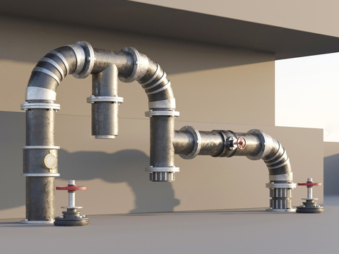 Industrial pipe water pipe