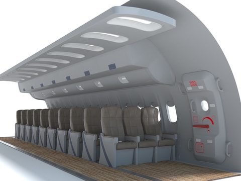 cabin passenger aircraft