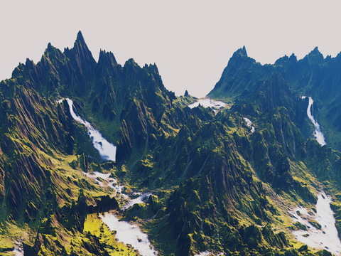 mountains mountains mountains mountains peaks mountain ridges