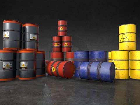 Oil barrel gasoline barrel paint barrel raw material barrel