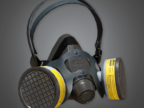 Industrial wind gas mask