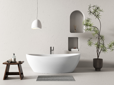 Modern Integrated Bathtub Tub