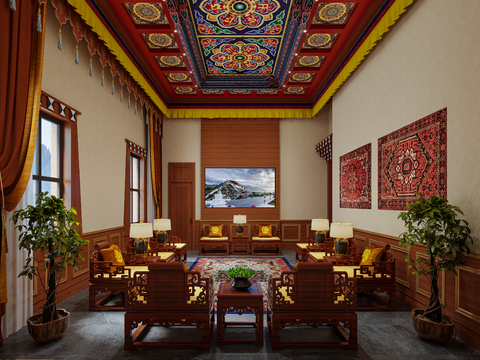 Tibetan Reception Room