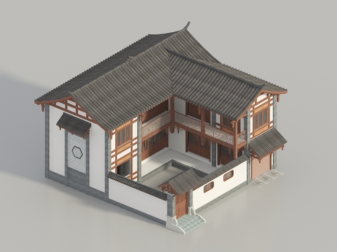 Chinese single-family villa