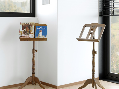 European style music stand music stand