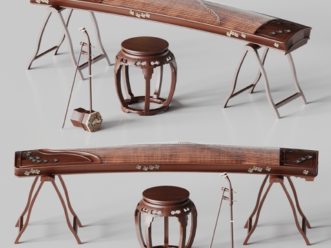 Classical Musical Instruments Guzheng Guqin Erhu