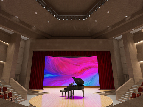 Theatre Concert Hall Stage