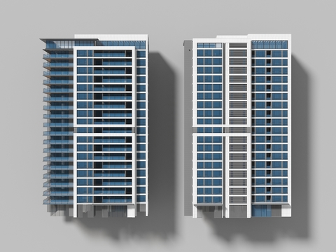 Residential commercial housing in high-rise residential quarters