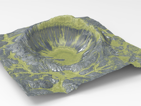 mountain landform valley basin