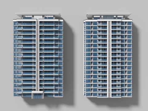 Residential commercial housing in high-rise residential quarters