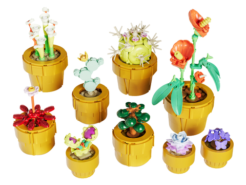 Modern Lego Plant Flowers