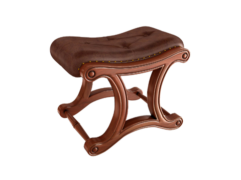 European-style footstool