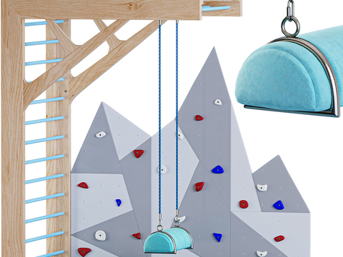 Entertainment Equipment Rock climbing wall Climbing frame Swing