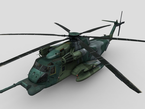 Armed helicopter transport helicopter free