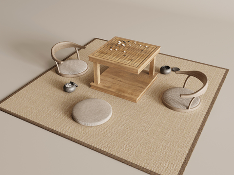 Tatami Go chess table