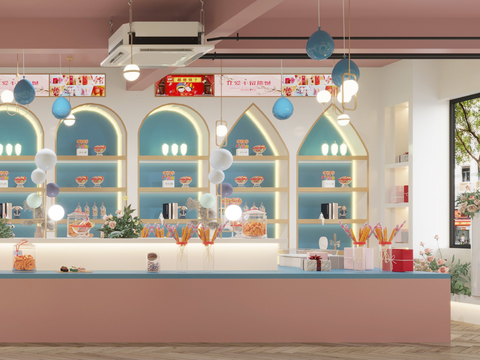 Sweet shop snack shop