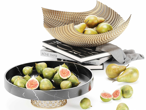 fruit fig fruit plate